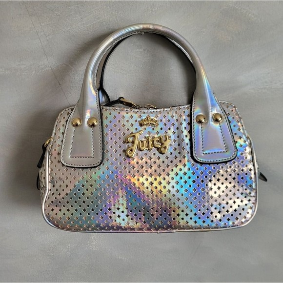 Juicy Couture Bags Juicy Couture Holographic Mini Tote Top Handle